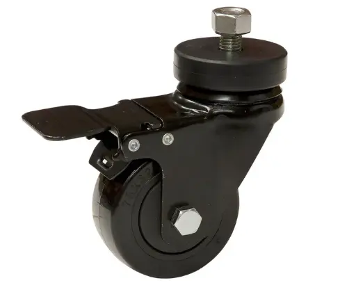 4x 3" Caster Wheel with Swivel Lock